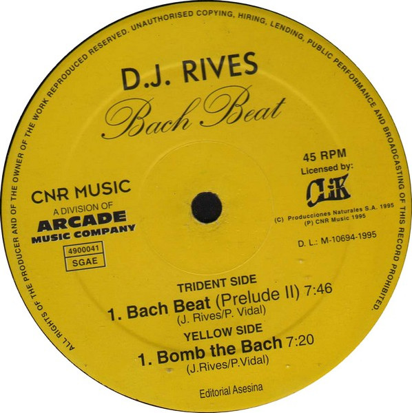 DJ Rives – Bach Beat (Prelude II) - Imagen 2