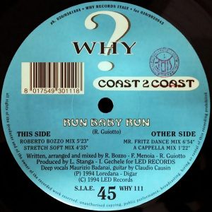 Coast 2 Coast  ‎– Run Baby Run