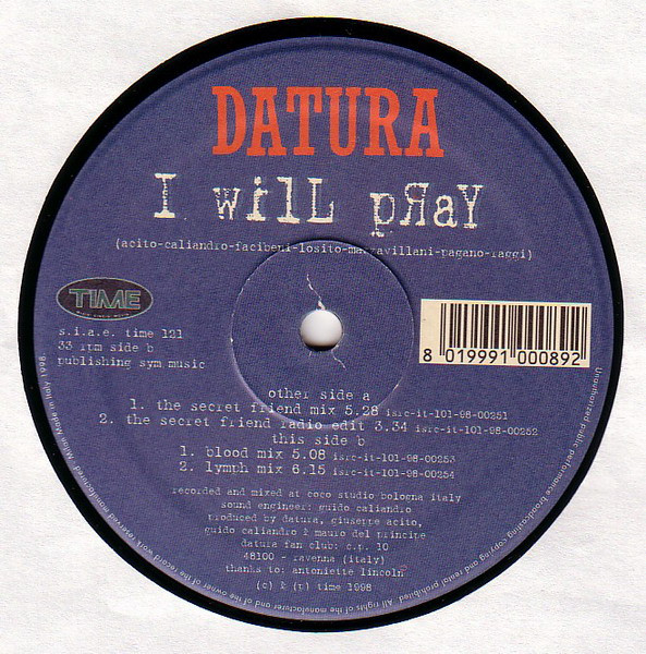 Datura – I Will Pray - Imagen 4