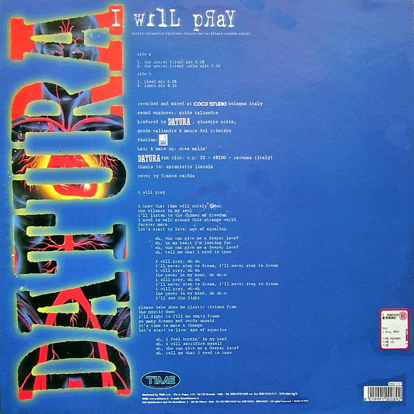 Datura – I Will Pray - Imagen 2