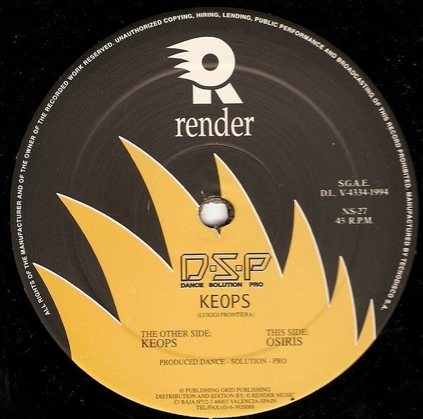 D.S.P. – Keops - Imagen 3