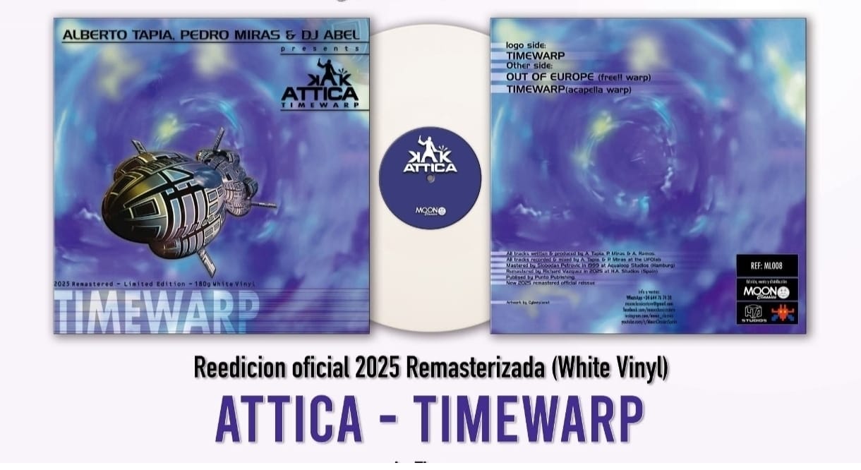 Alberto Tapia & Pedro Miras Presents Attica – Timewarp - Imagen 2