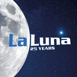 LA LUNA - 25 AÑOS (EDICIÓN EN VINILO NEGRO / BLANCO JASPEADO)