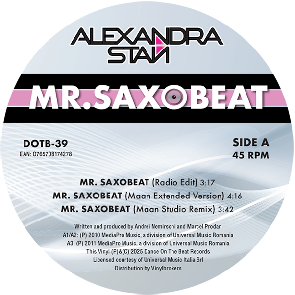 ALEXANDRA STAN  "MR. SAXOBEAT" - Imagen 2