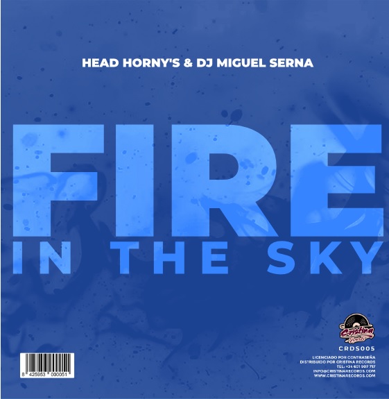 H2 / Head Horny’s & Miguel Serna – The Top / Fire In The Sky ( VINILO COLOR NARANJA 🟠) - Imagen 2