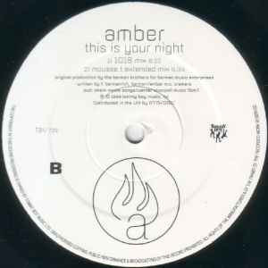 Amber ‎– This Is Your Night - Imagen 4