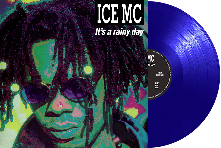 ICE MC – It’s A Rainy Day ( VINILO AZUL🔵 TRANSPARENTE) - Imagen 2