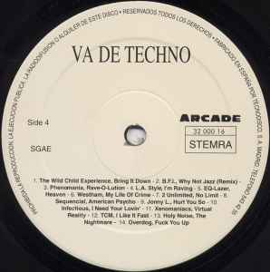 Various – Va De... Techno - Imagen 5