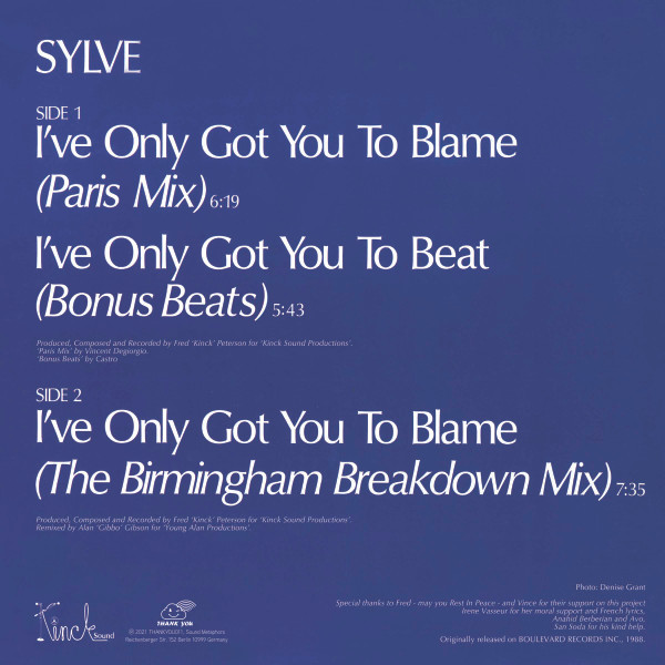 Sylve – I've Only Got You To Blame - Imagen 2