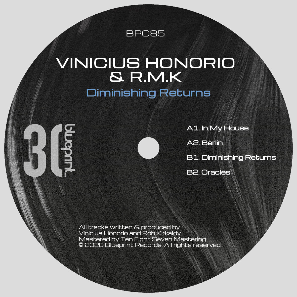 Vinicius Honorio & R.M.K – Diminishing Returns EP - Imagen 2