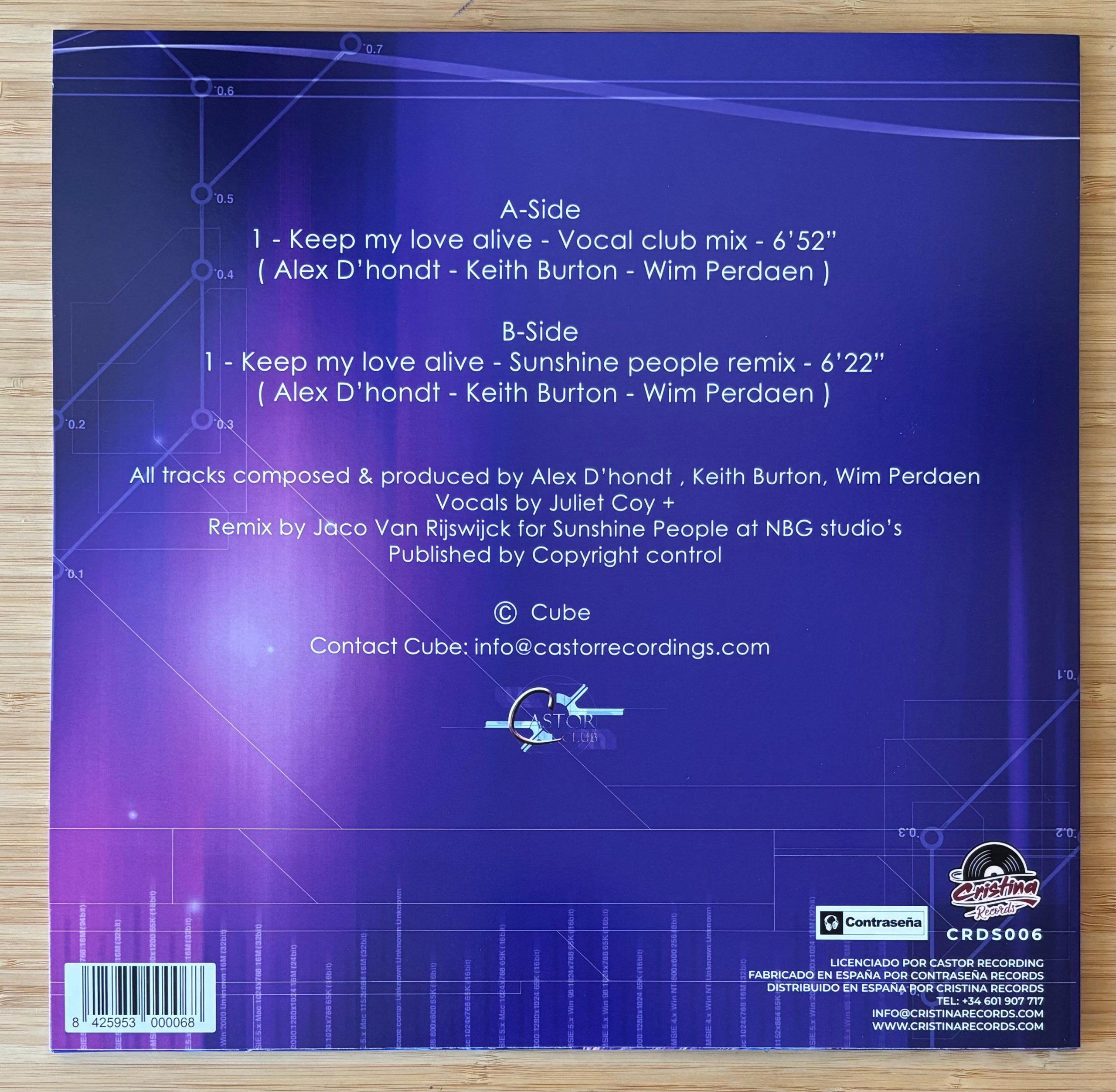 Cube – Keep My Love Alive - Imagen 6