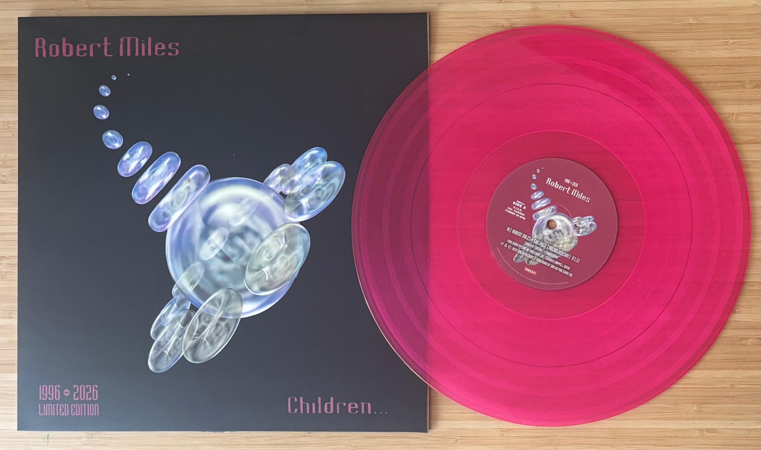ROBERT MILES  CHILDREN (1996 – 2026) EDICION LIMITADA FUCSIA - Imagen 3