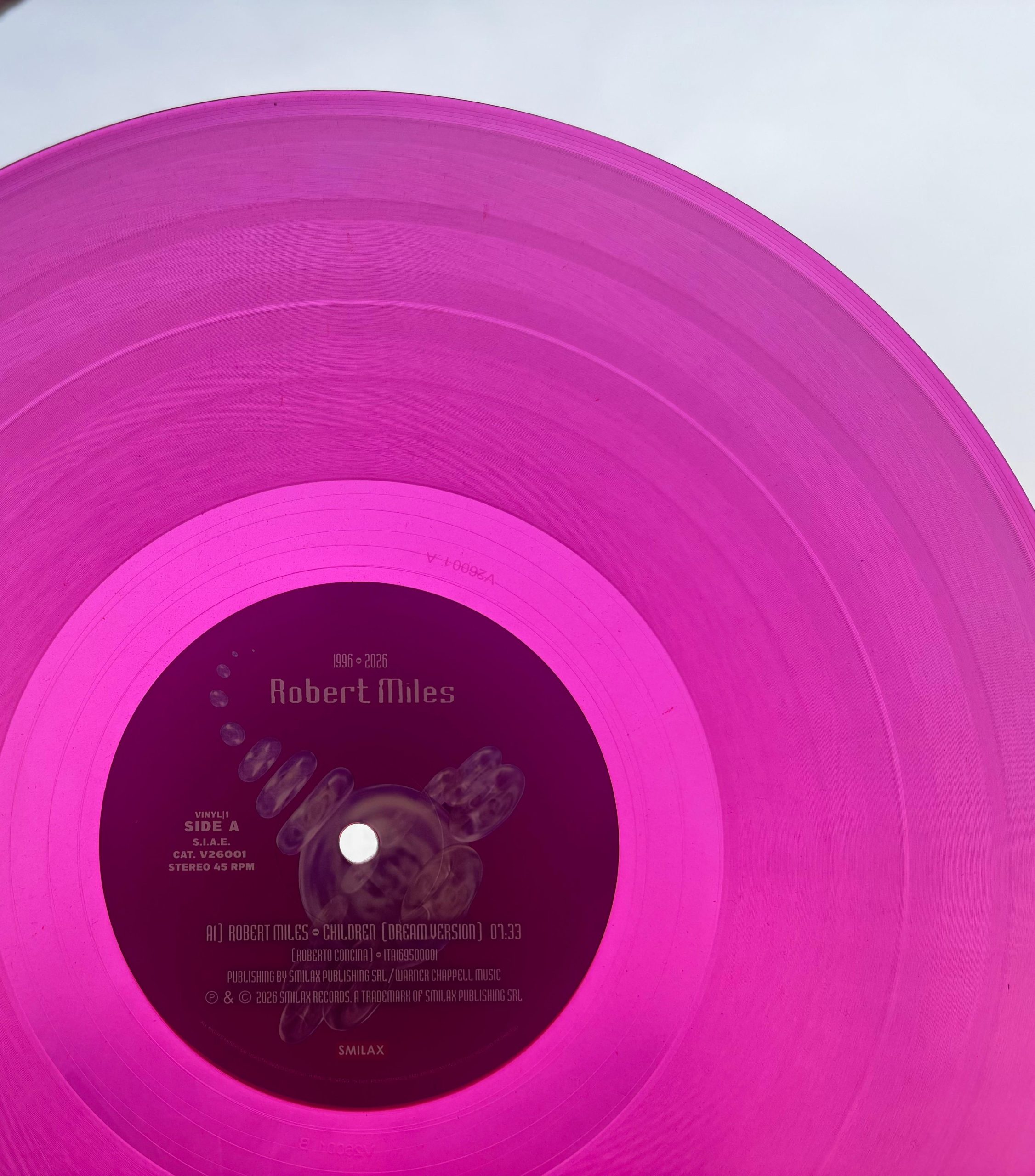 ROBERT MILES  CHILDREN (1996 – 2026) EDICION LIMITADA FUCSIA - Imagen 2