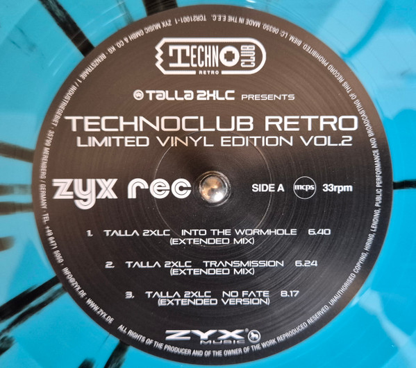 Talla 2XLC – Technoclub Retro (Limited Vinyl Edition Vol. 2) - Imagen 5