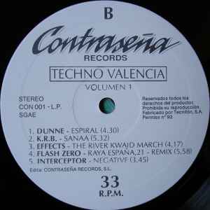 Various ‎– Techno Valencia Volumen 1 - Imagen 4