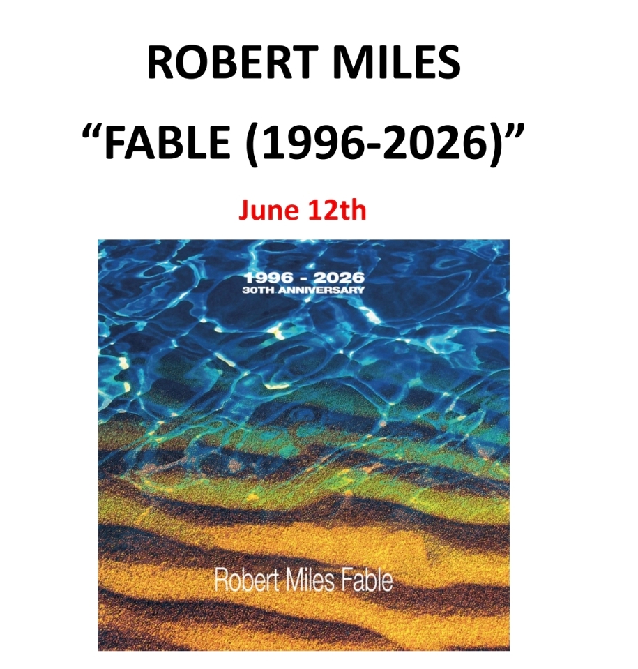 ROBERT MILES - FABLE (1996-2026)AZUL TRANSPARENTE 🩵 