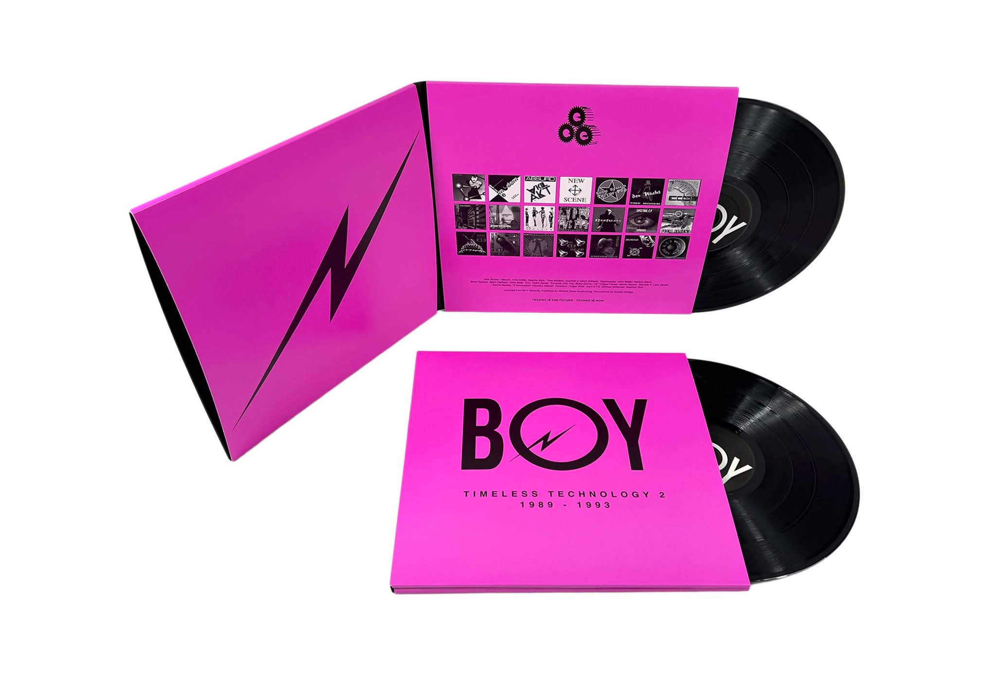 BOY Records - Timeless Technology 2 1989-1993 4LP - Imagen 3