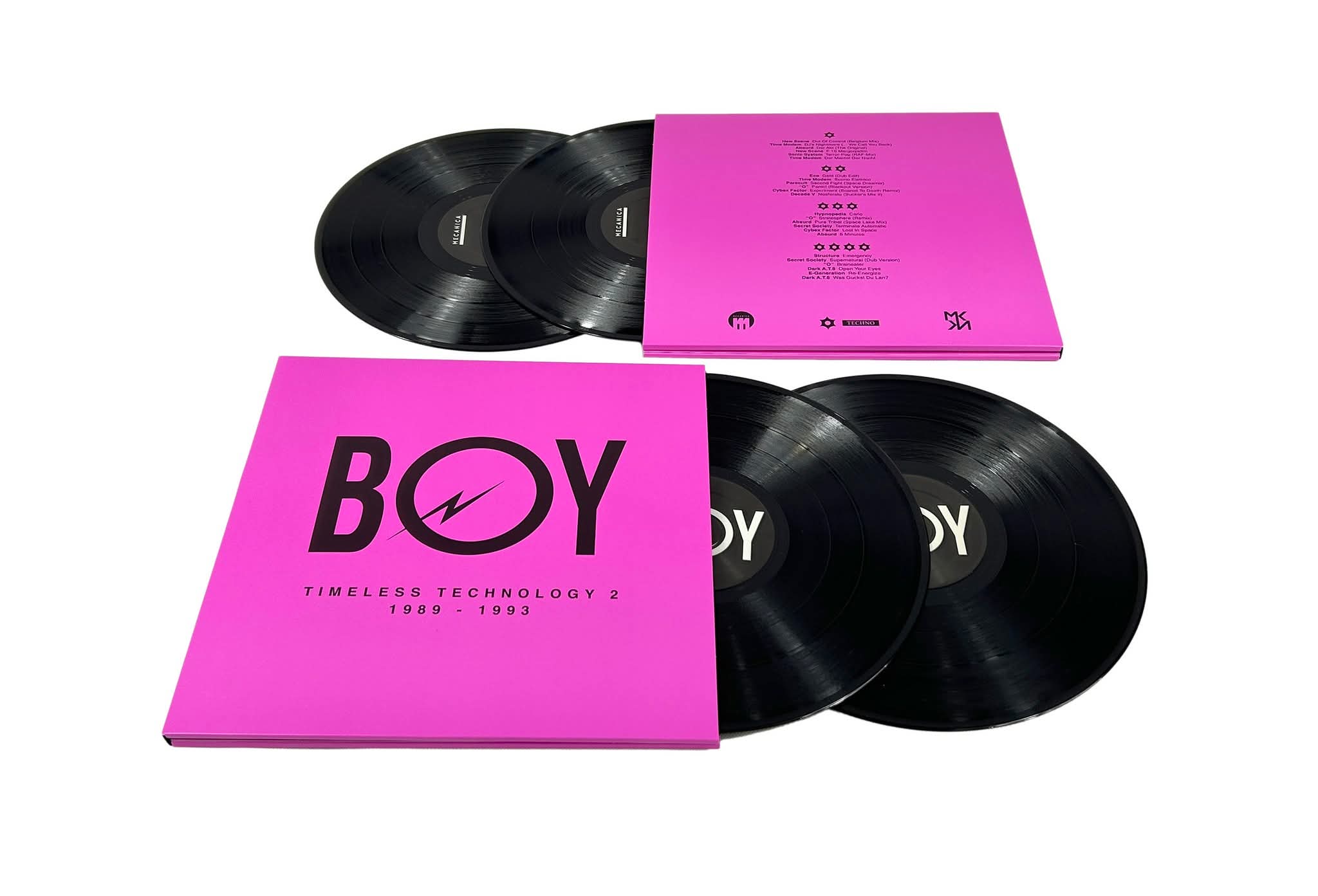 BOY Records - Timeless Technology 2 1989-1993 4LP - Imagen 2