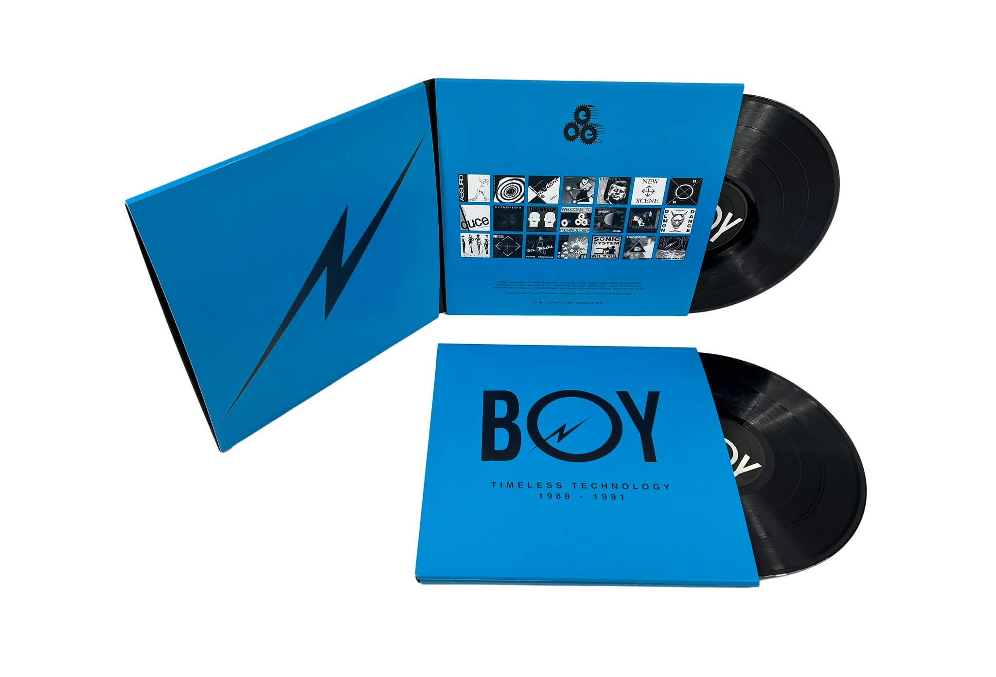 BOY Records - Timeless Technology 1 1988-1991 4LP - Imagen 3