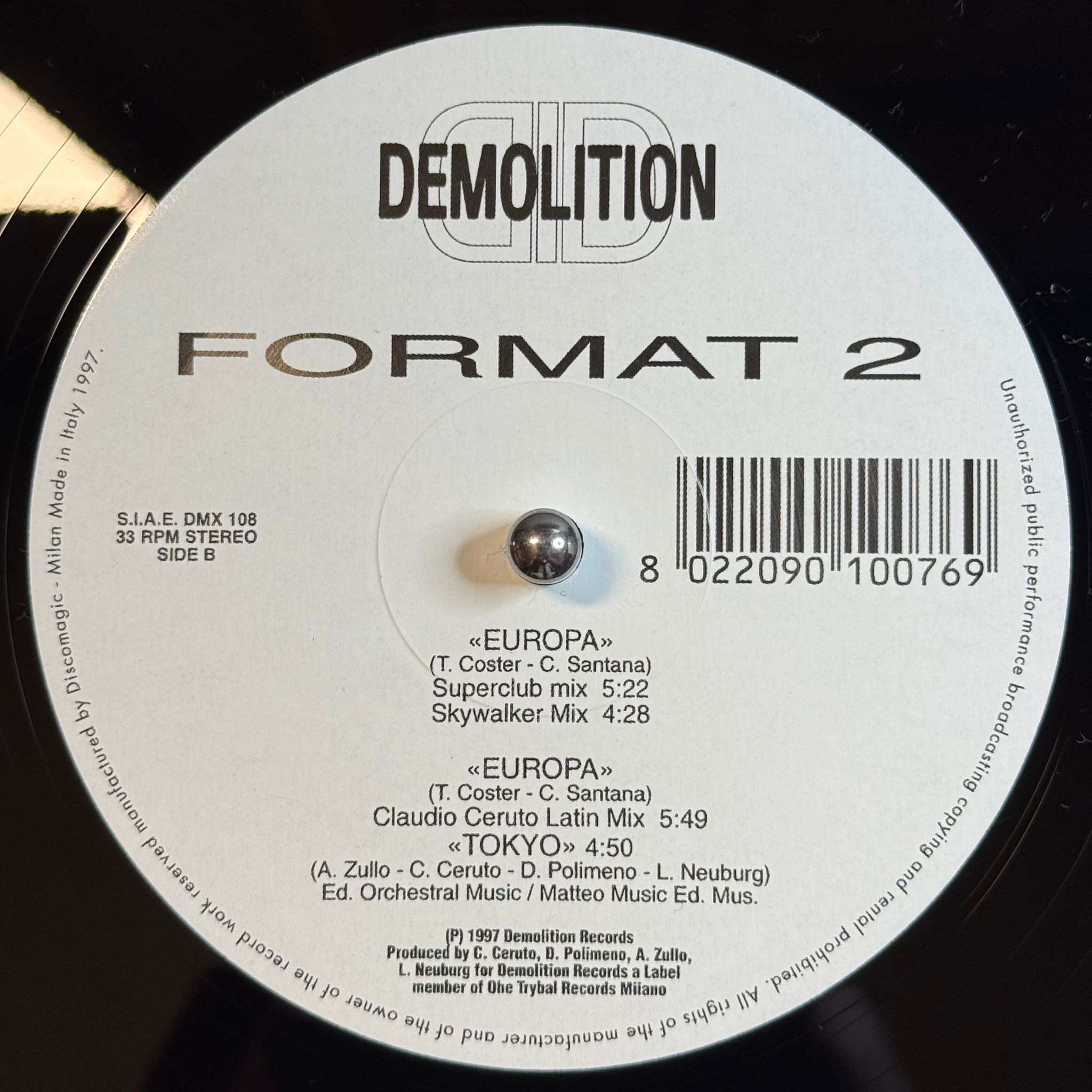 Format 2 ‎– Europa / Tokyo - Imagen 2