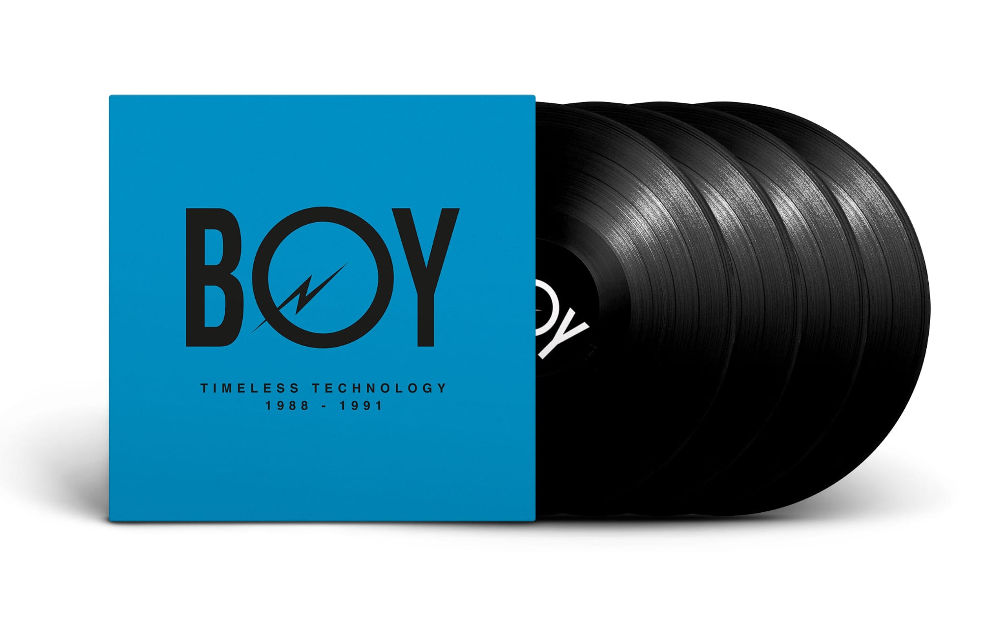 BOY Records - Timeless Technology 1 1988-1991 4LP - Imagen 4