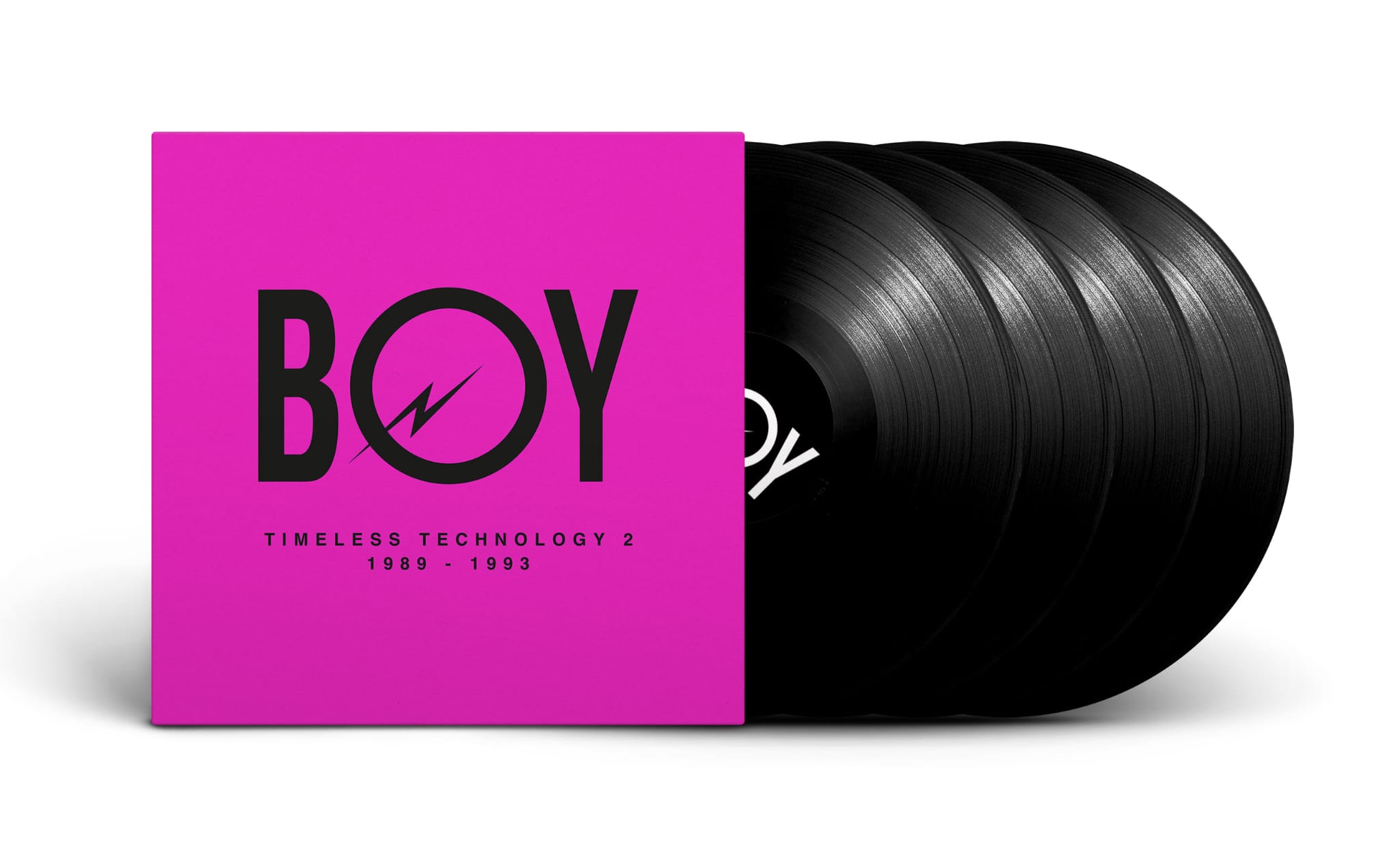 BOY Records - Timeless Technology 2 1989-1993 4LP - Imagen 4