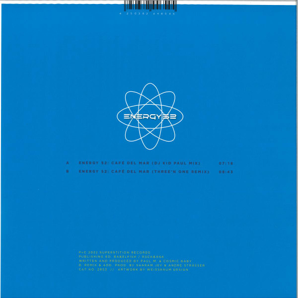 Energy 52 ‎– Café Del Mar (DJ Kid Paul & Three N One Remixes) - Imagen 2