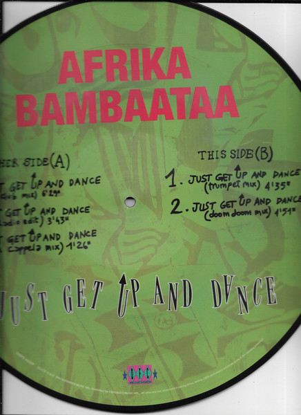 Afrika Bambaataa – Just Get Up And Dance(PICTURE) - Imagen 3