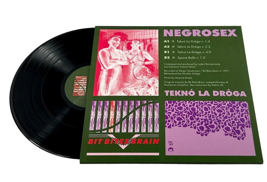 Negrosex - Teknó La Drôga 12" - Imagen 3