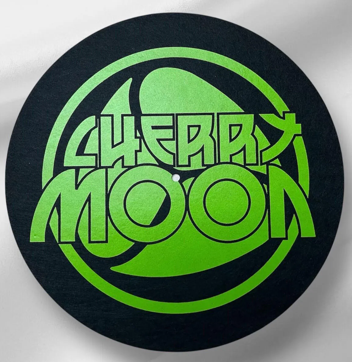 Cherry Moon – Alfombrilla para tocadiscos – Brilla en la oscuridad - Imagen 3