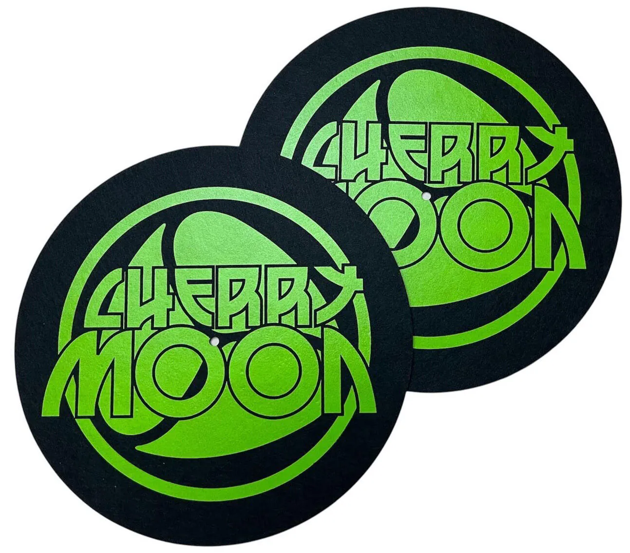 Cherry Moon – Alfombrilla para tocadiscos – Brilla en la oscuridad - Imagen 2