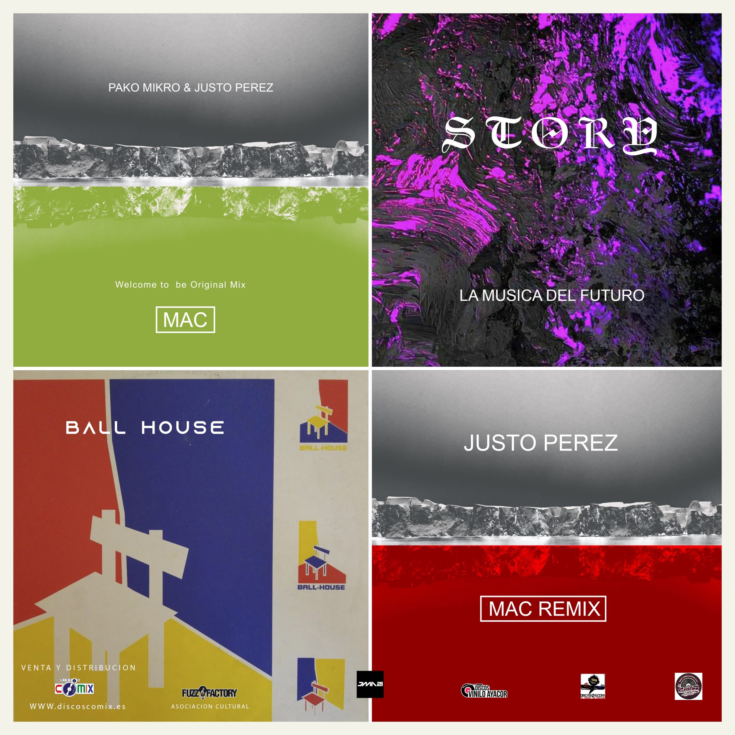 PAKO MIKRO & JUSTO PEREZ MAC - ORIGINAL,REMIX 2026,LA MUSICA DEL FUTURO,BALL HOUSE. - Imagen 2