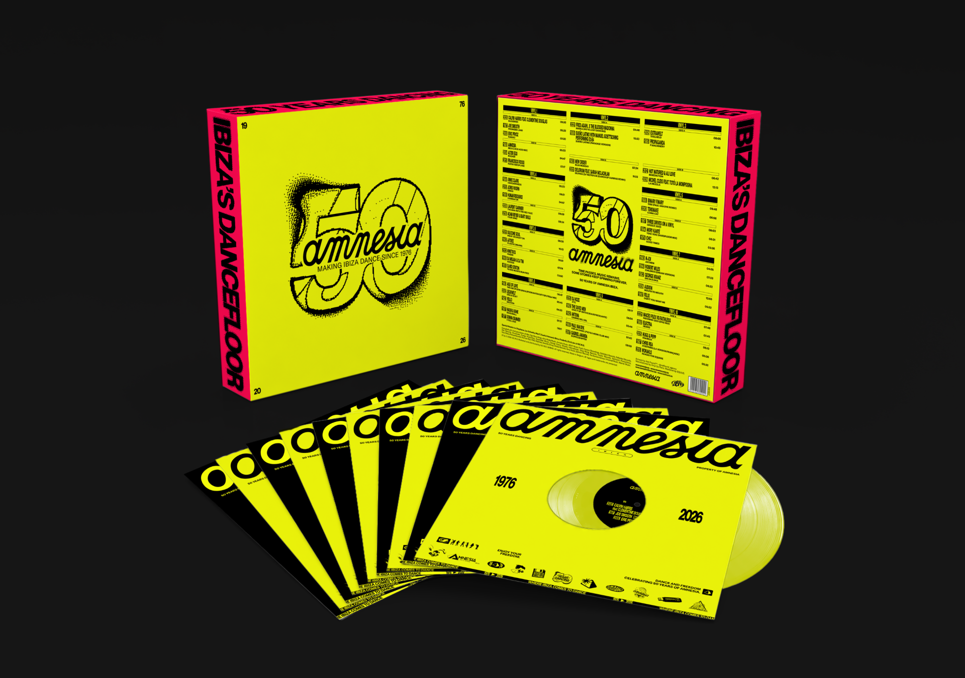 Amnesia 50 Years Vinyl Box(10 VINILOS) - Imagen 2